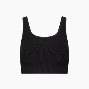 NWOT Aritzia Sculpt Knit Squareneck Cropped Tank